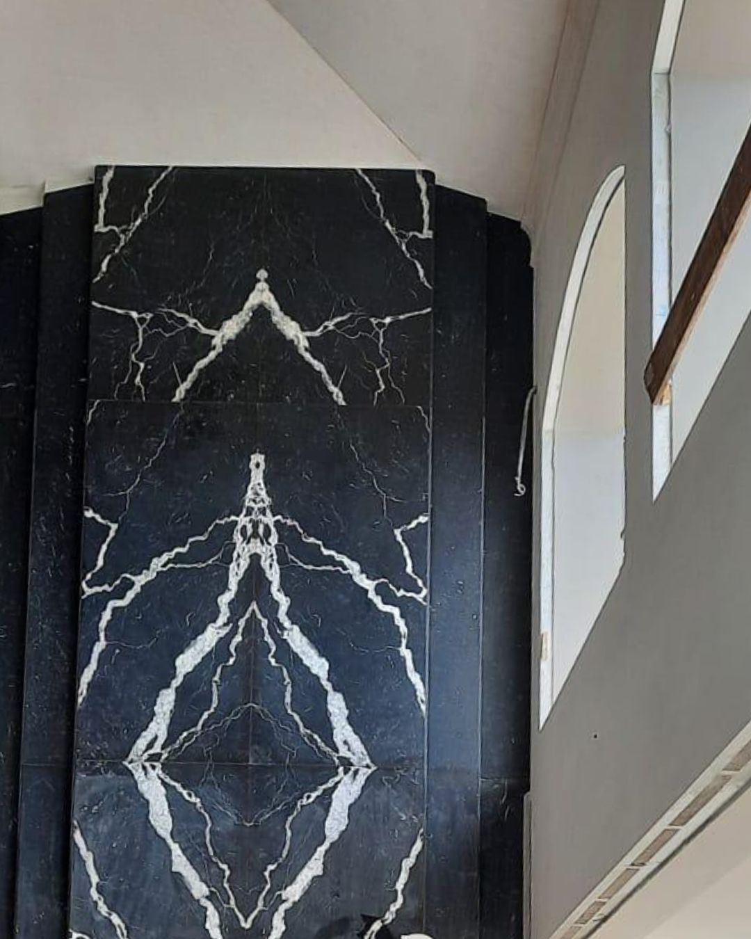 Pared de mármol